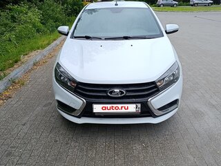 2016 Lada (ВАЗ) Vesta I, белый, 720000 рублей, вид 1