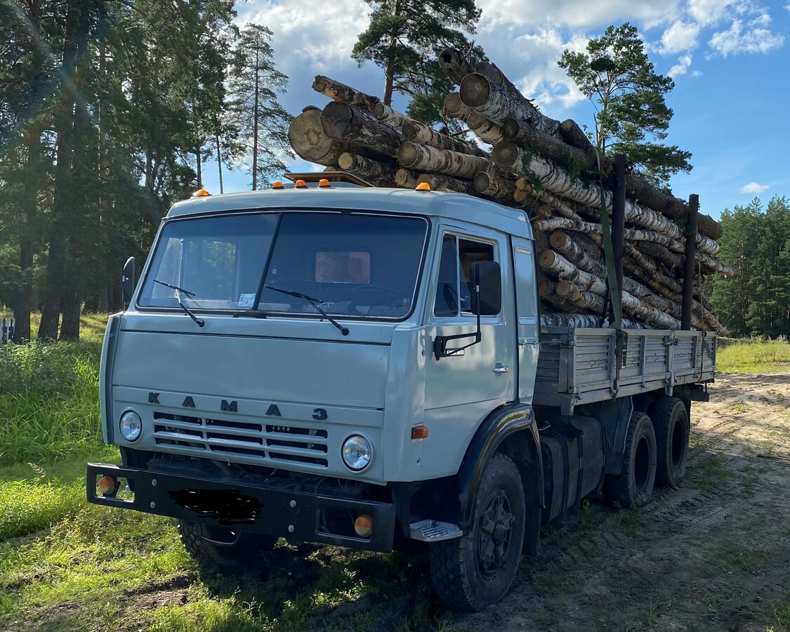 Купить б/у КамАЗ 5320 дизель механика в Чебоксарах: серый бортовой ...
