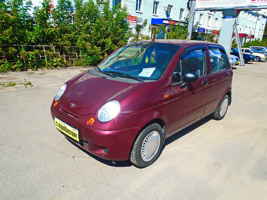 Daewoo Matiz С„РёРѕР»РµС‚РѕРІС‹Р№