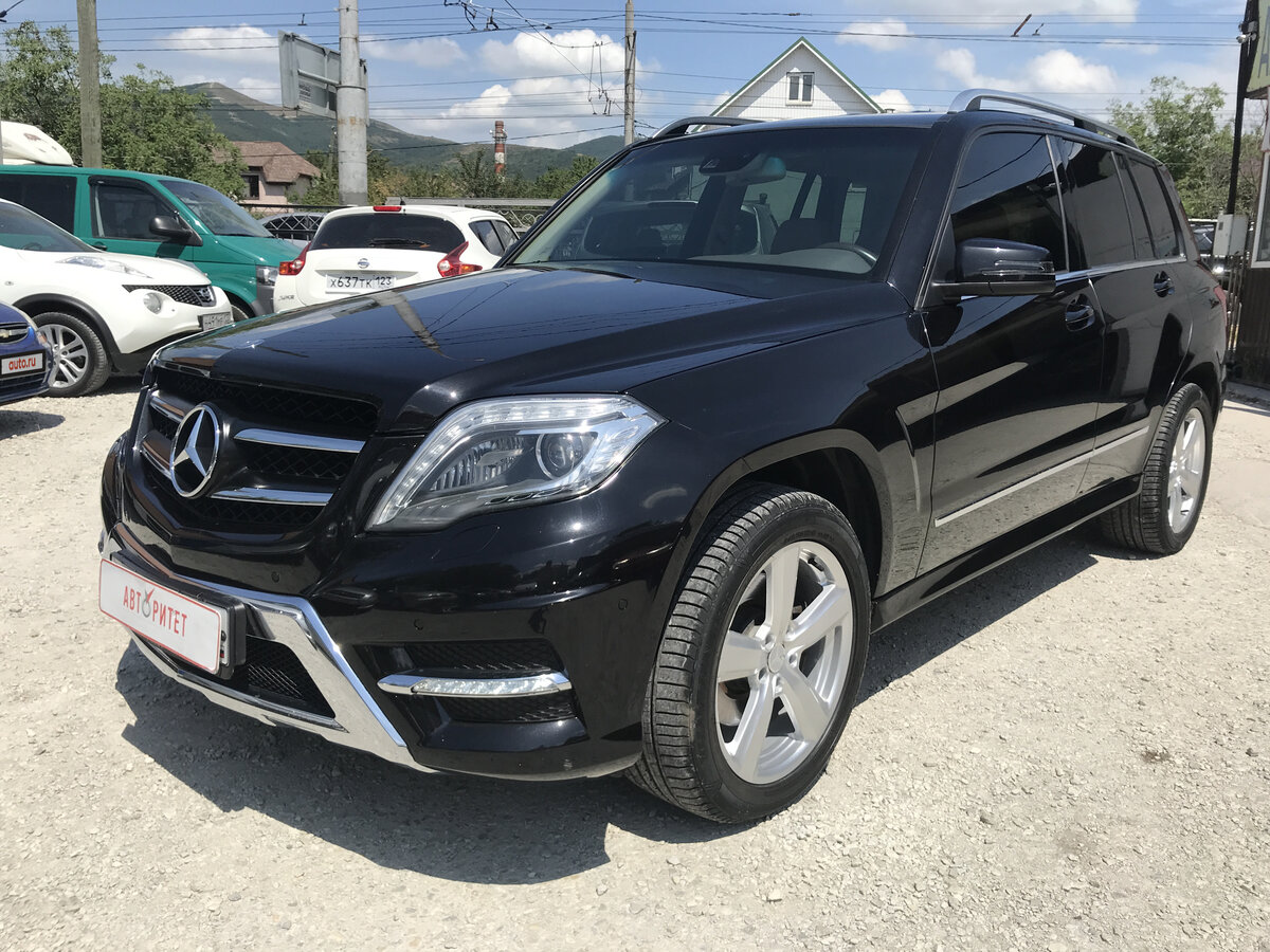 Мерседес Бенц GLK 2012 черный