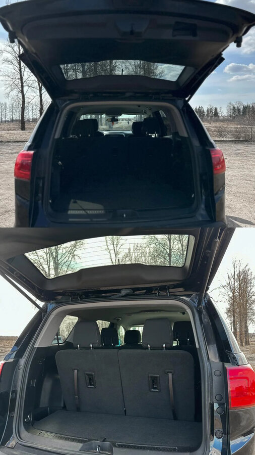 GMC Акадиа 2018 багажник