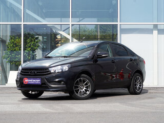 2021 Lada (ВАЗ) Vesta I, чёрный, 1066000 рублей, вид 1