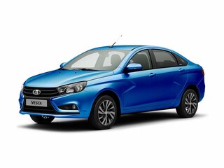 2025 Lada (ВАЗ) Vesta I Рестайлинг (NG), синий, 1591500 рублей, вид 1