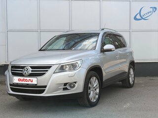 2009 Volkswagen Tiguan I, серебристый, 810000 рублей, вид 1