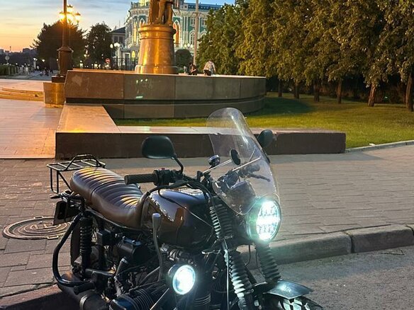 1987 Урал ИМЗ-8.103, коричневый, 650000 рублей - вид 2