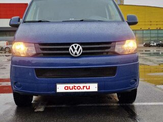 2010 Volkswagen Transporter Long T5 Рестайлинг, синий, 1350000 рублей, вид 1