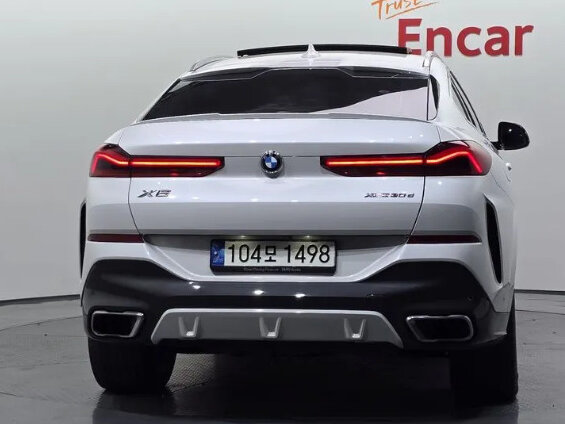 2021 BMW X6 30d III (G06), белый, 5610000 рублей - вид 3