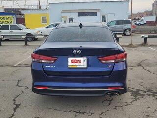 2017 Kia Optima IV, синий, 1150000 рублей, вид 3