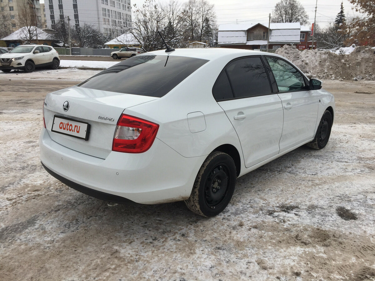 Шкода рапид бу уфа
