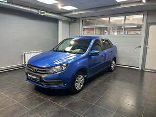 2022 Lada (ВАЗ) Granta I Рестайлинг, синий, 850000 рублей, вид 1