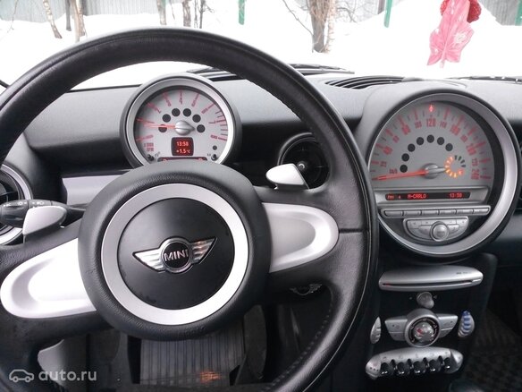 2007 Mini Hatch One II (R56), чёрный - вид 4