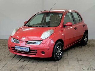 2009 Nissan Micra III (K12), красный, 400000 рублей, вид 1