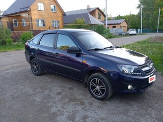 2016 Lada (ВАЗ) Granta I, синий, 459000 рублей, вид 1
