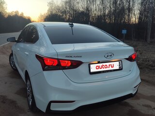 2017 Hyundai Solaris II, белый, 1325000 рублей, вид 1