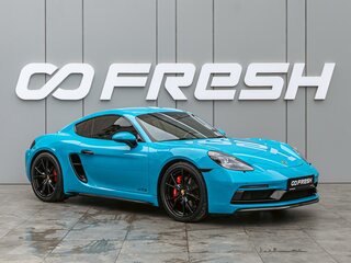 2018 Porsche Cayman GTS III 718 (982), голубой, 6370000 рублей, вид 1