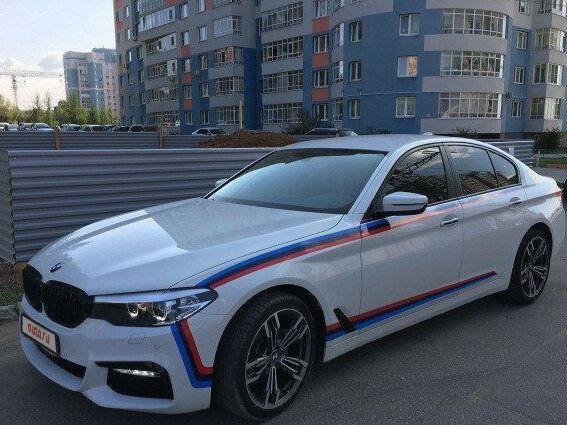 BMW g30 полосы
