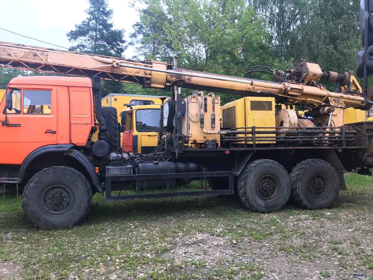 Установка на камаз