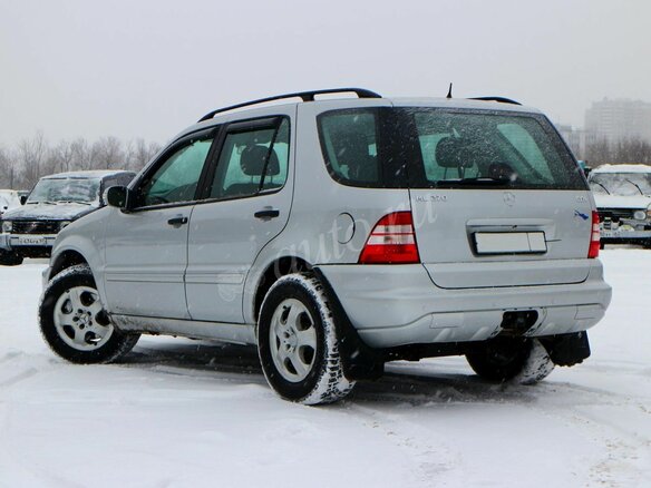 2003 Mercedes-Benz M-Класс 270 I (W163) Рестайлинг, серебристый - вид 7