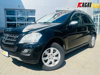 2009 Mercedes-Benz M-Класс 320 II (W164) Рестайлинг, чёрный, 1150000 рублей, вид 1