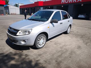 2013 Lada (ВАЗ) Granta I, серебристый, 430000 рублей, вид 1