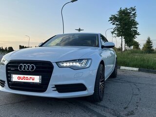 2014 Audi A6 IV (C7), белый, 2990000 рублей, вид 1