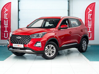 2025 Chery Tiggo 4 Pro I Рестайлинг, красный, 1950000 рублей, вид 1