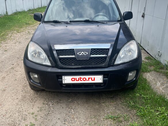 2007 Chery Tiggo (T11) I, чёрный, 300000 рублей