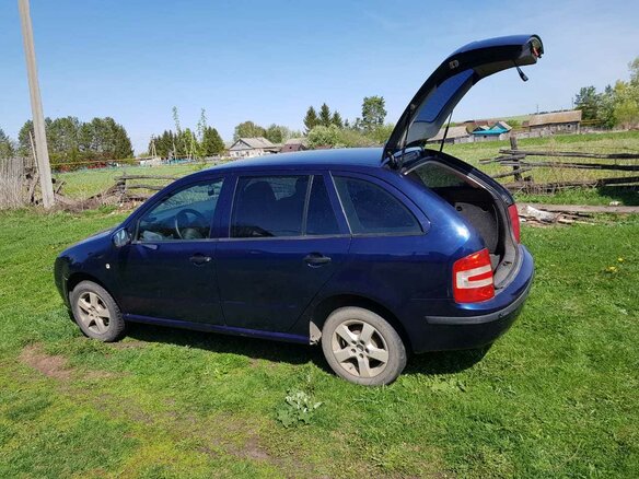 2005 Skoda Fabia I Рестайлинг, синий - вид 5