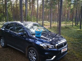 2019 Suzuki SX4 II (S-Cross) Рестайлинг, синий, 1600000 рублей, вид 1