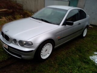 2002 BMW 3 серии Compact 316i IV (E46) Рестайлинг, серый, 490000 рублей, вид 1