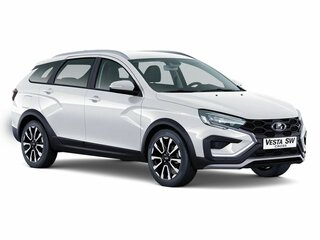 2024 Lada (ВАЗ) Vesta SW Cross I Рестайлинг (NG), белый, 1954000 рублей, вид 1