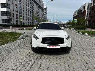 2012 Infiniti FX30d II (S51) Рестайлинг, белый, 1871000 рублей, вид 1