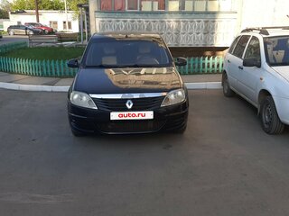 2014 Renault Logan I Рестайлинг, чёрный, 300000 рублей, вид 1