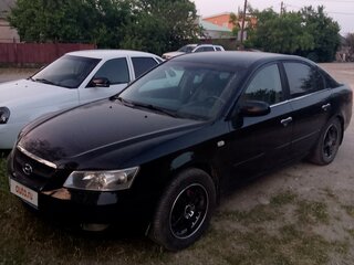 2005 Hyundai Sonata V (NF), чёрный, 650000 рублей, вид 1