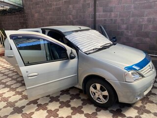 2005 Renault Logan I, серый, 690000 рублей, вид 1