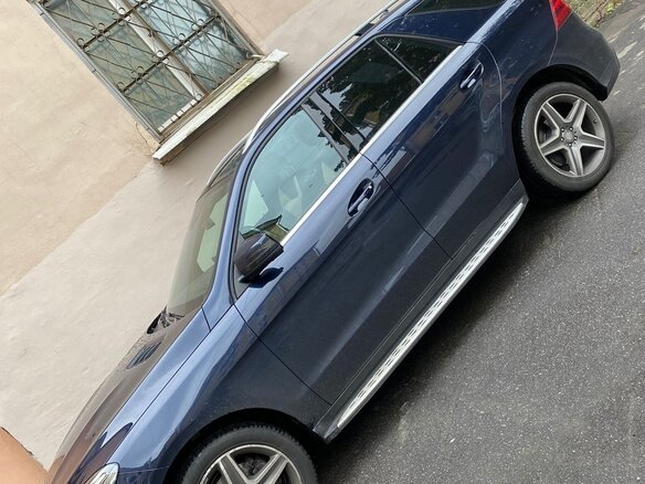 2016 Mercedes-Benz GLE 350 d I (W166), синий, 3499000 рублей - вид 3