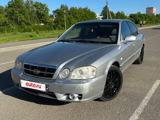 2006 Kia Magentis I Рестайлинг, серебристый, 254000 рублей, вид 1