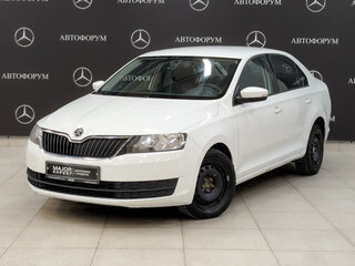 2017 Skoda Rapid I Рестайлинг, белый, 795000 рублей, вид 1