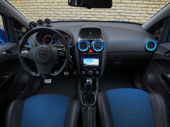 2008 Opel Corsa OPC D, голубой - вид 7