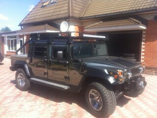 1994 Hummer H1, серебристый, 11000000 рублей, вид 4