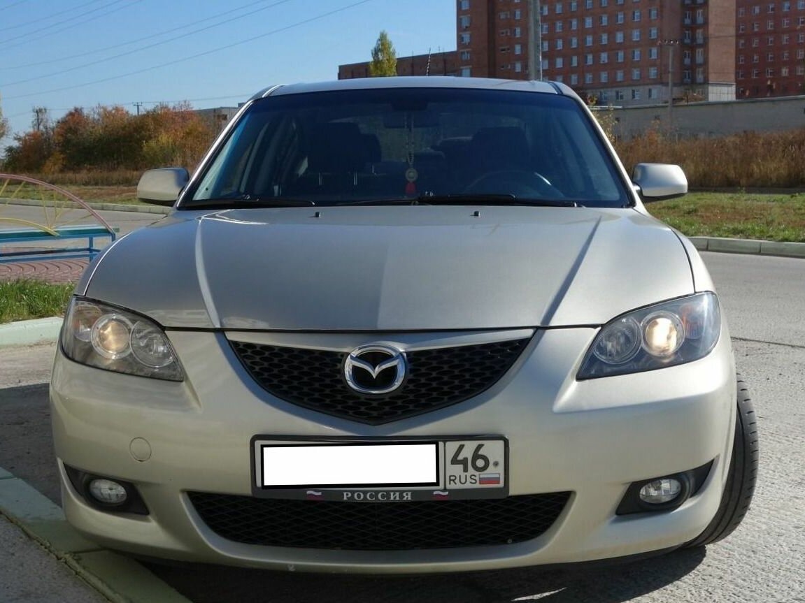 Мазда 3 2006 золотистый
