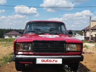 1995 Lada (ВАЗ) 2107, красный, 85000 рублей, вид 1