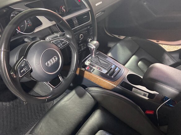 2015 Audi A5 I (8T) Рестайлинг, белый - вид 5