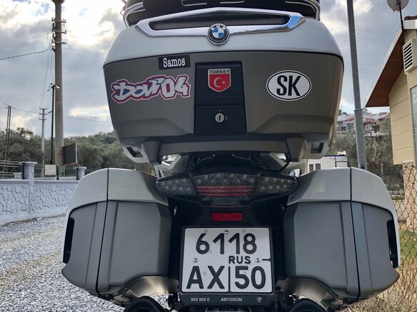 2017 BMW K 1600 GTL, белый - вид 20