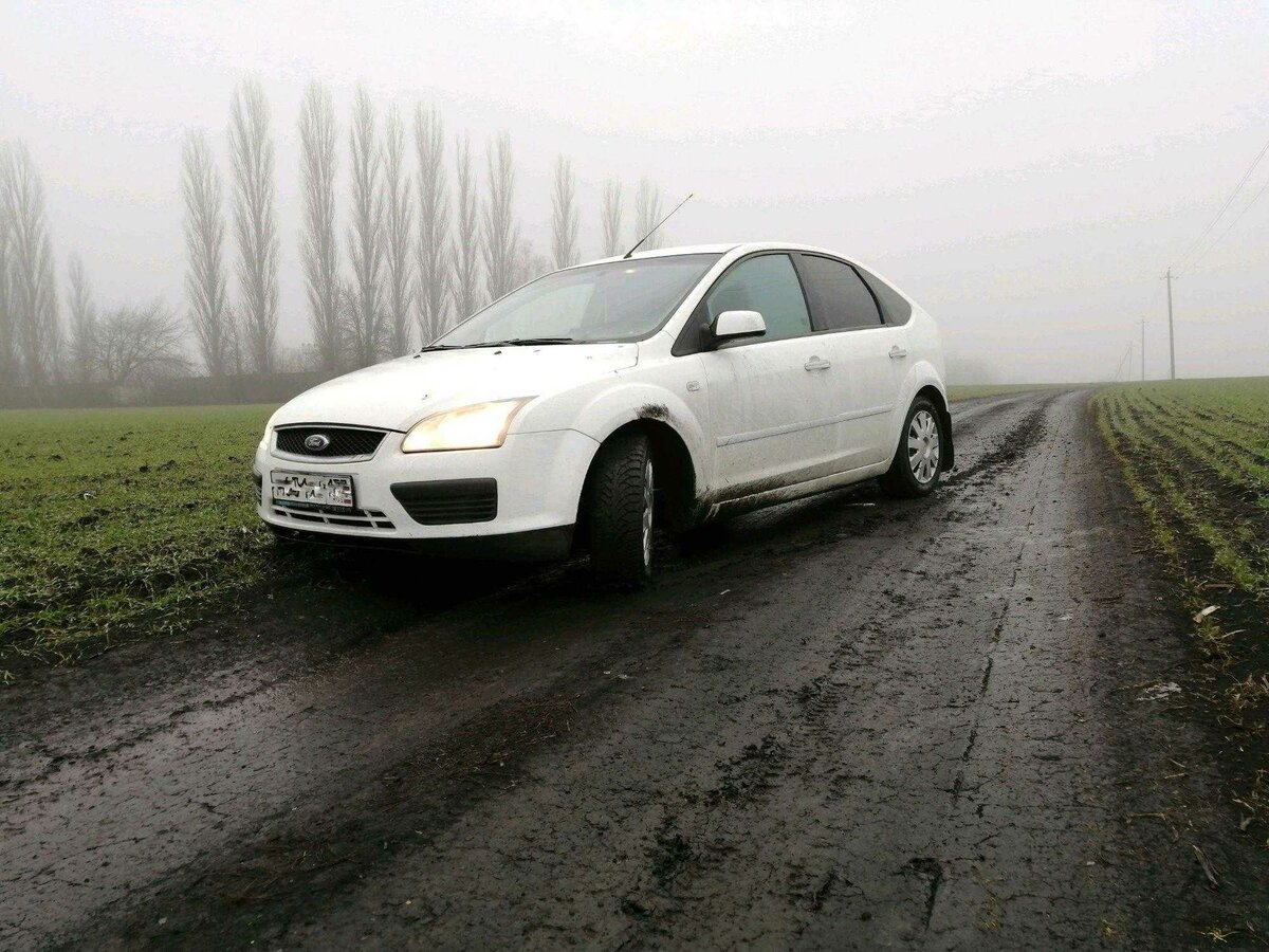 Ford Focus 2 2007 Р±РµР»С‹Р№