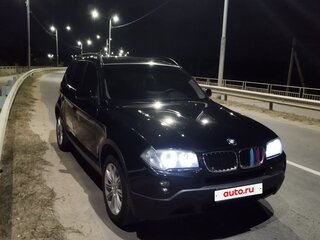 2007 BMW X3 20d I (E83) Рестайлинг, чёрный, 1100000 рублей, вид 1