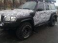 2007 Nissan Patrol V (Y61) Рестайлинг, чёрный