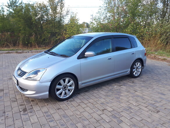 2004 Honda Civic VII Рестайлинг, серый - вид 9