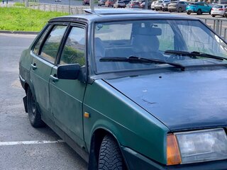 1998 Lada (ВАЗ) 21099, зелёный, 75000 рублей, вид 1