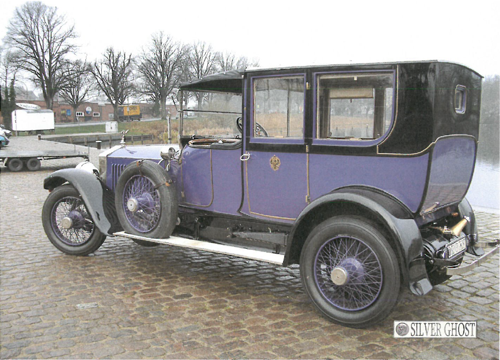 1914 Rolls-Royce Silver Ghost, синий